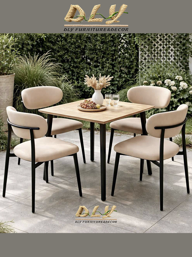 Squre Dining Table Set 9-2