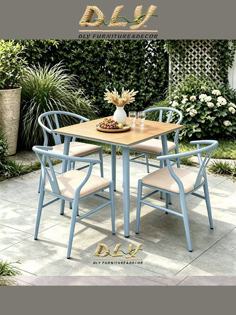 Squre Dining Table Set 9-3